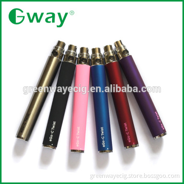 2015 greenway wholesale ego twist starter kit, electronic cigarette lighter